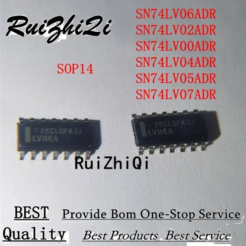 НОВЫЙ 5 шт./лот SN74LV06ADR LV06A SN74LV02ADR LV02A SN74LV00ADR LV00A SN74LV04ADR SN74LV05ADR SN74LV07ADR SOP14
НОВЫЙ 5 шт./лот SN74LV06ADR LV06A SN74LV02ADR LV02A SN74LV00ADR LV00A SN74LV04ADR SN74LV05ADR SN74LV07ADR SOP14