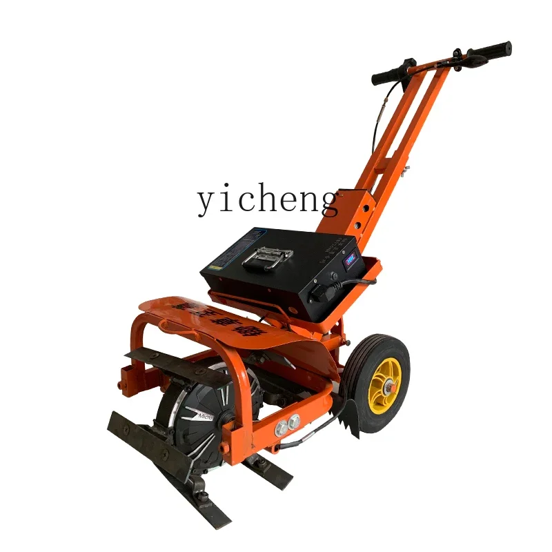 ZK electric weeding and trenching machine, small hand-pushed electric weeding, soil loosening and rechargeable type
ZK electric weeding and trenching machine, small hand-pushed electric weeding, soil loosening and rechargeable type