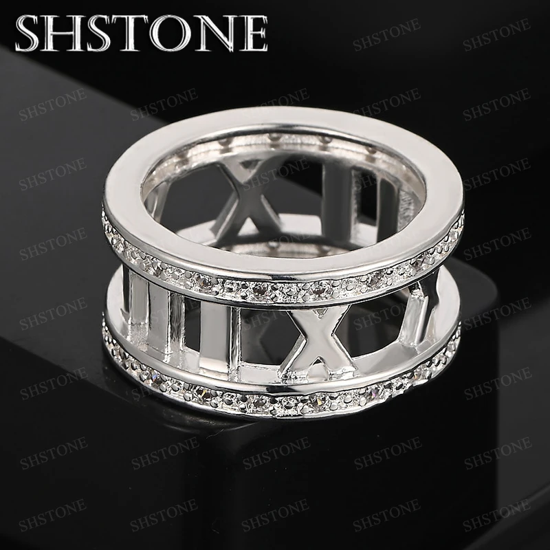 925 Sterling Silver Roman Numerals Ring Men Women Charm Wedding Engagement Party Birthday Gift Fashion Jewelry Fine Accessories
925 Sterling Silver Roman Numerals Ring Men Women Charm Wedding Engagement Party Birthday Gift Fashion Jewelry Fine Accessories