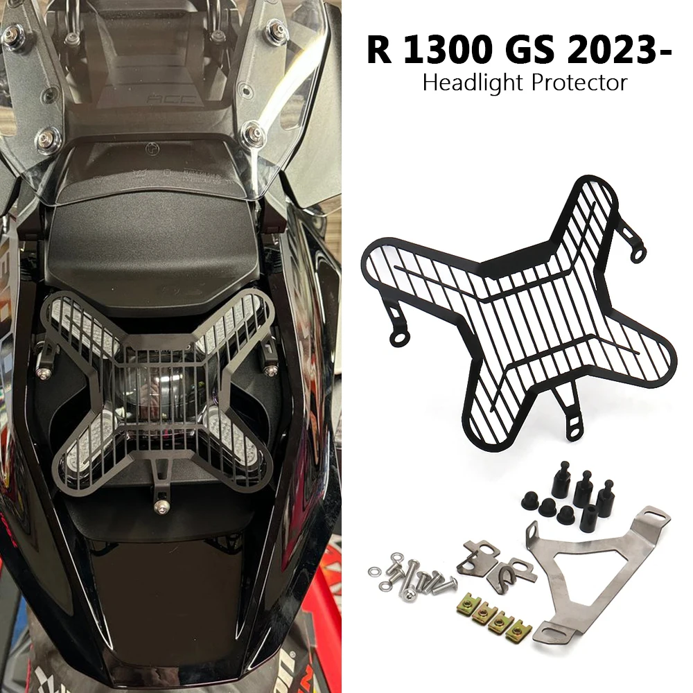 New R1300GS Accessories Headlight Head Light Guard Protector Cover Protection Grill For BMW R 1300 GS R1300 GS r1300gs 2023 2024
New R1300GS Accessories Headlight Head Light Guard Protector Cover Protection Grill For BMW R 1300 GS R1300 GS r1300gs 2023 2024