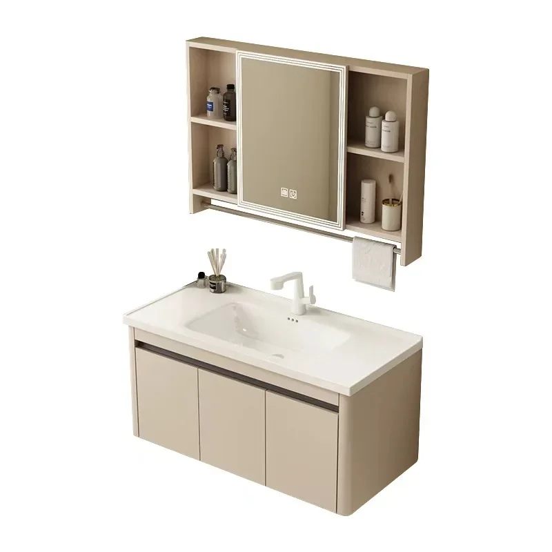 Bathroom cabinet ceramic integrated basin bathroom bathroom cabinet washbasin combination honeycomb aluminum
Bathroom cabinet ceramic integrated basin bathroom bathroom cabinet washbasin combination honeycomb aluminum