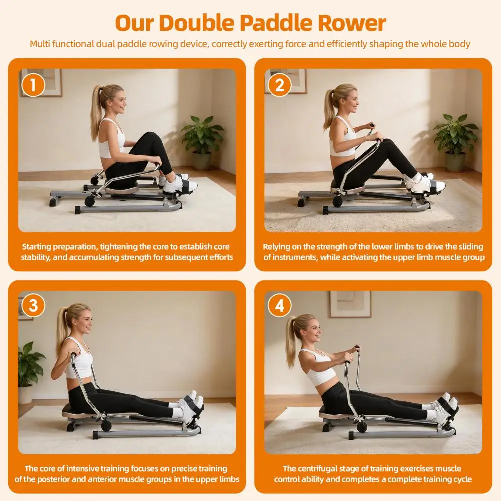 Simulated Rowing Machine Rehabilitation Equipment Indoor Hydraulic Rowing Abdominal Rowing Machine For Aerobic Exercise Fitness
Simulated Rowing Machine Rehabilitation Equipment Indoor Hydraulic Rowing Abdominal Rowing Machine For Aerobic Exercise Fitness