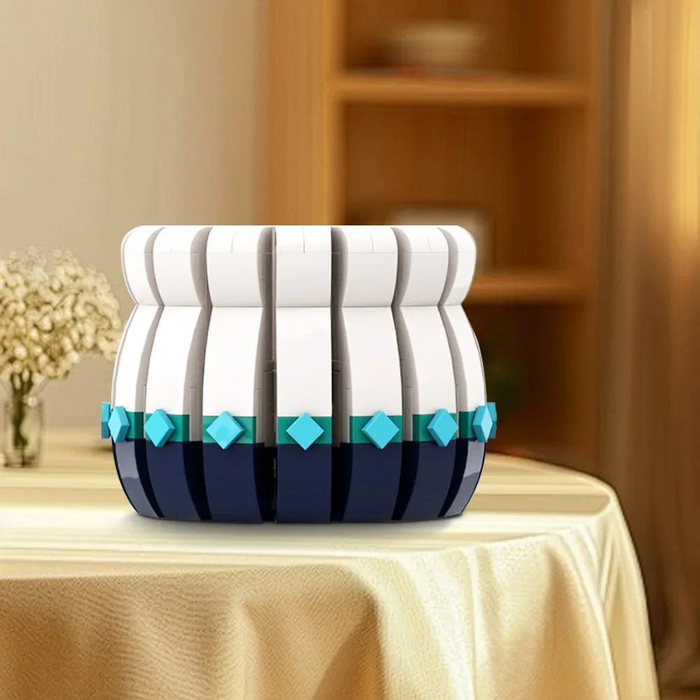 Gobricks MOC ваза строительный блок модель мини-размер ваза украсить кирпичи сборка развивающие игрушки детские подарки на день рождения
Gobricks MOC ваза строительный блок модель мини-размер ваза украсить кирпичи сборка развивающие игрушки детские подарки на день рождения