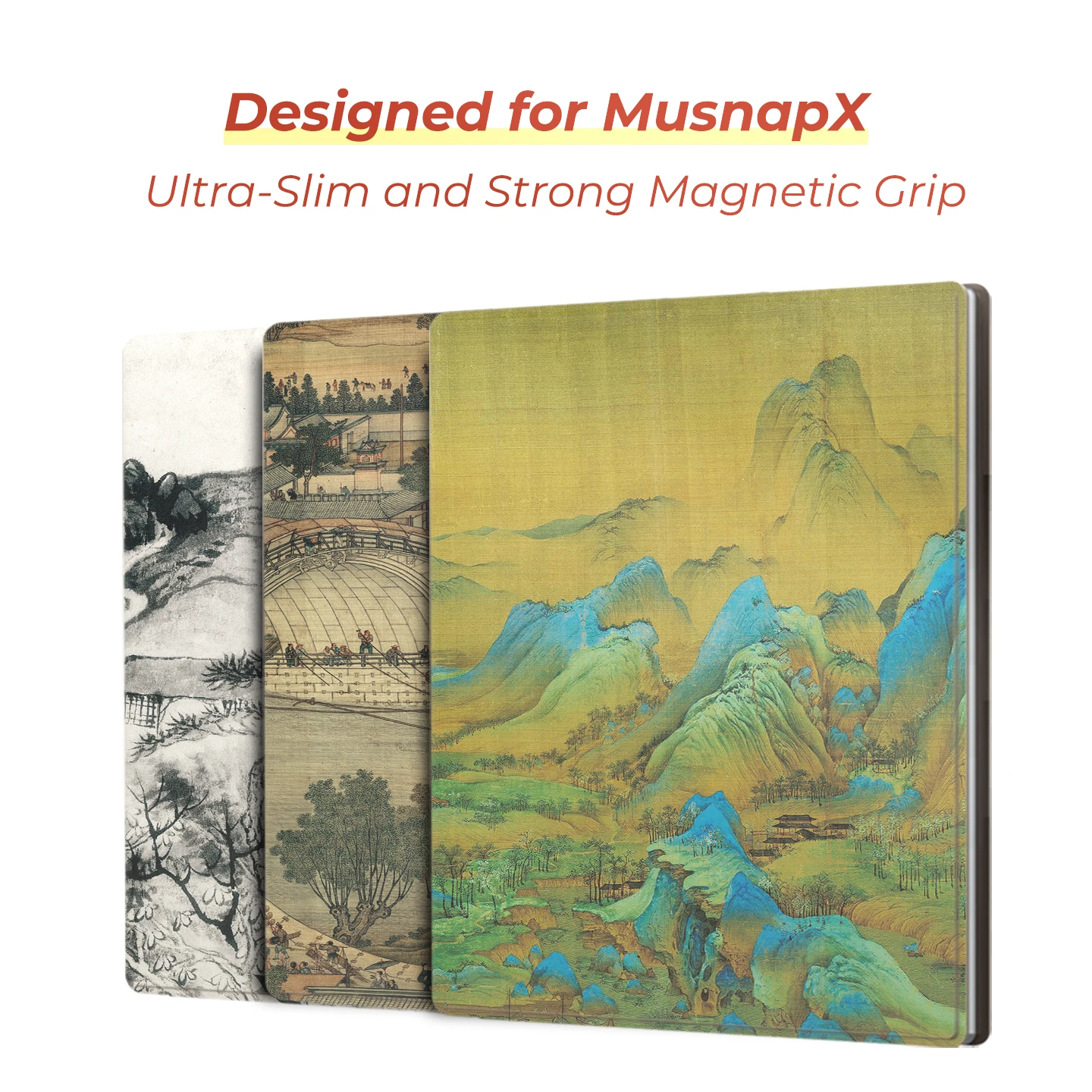 Twosheep Magnetic Case for MusnapX 10.65 Inch Frameless Magnetic Attachment Auto Sleep Wake Ultra Slim Chinese Ink Style Cover
Twosheep Magnetic Case for MusnapX 10.65 Inch Frameless Magnetic Attachment Auto Sleep Wake Ultra Slim Chinese Ink Style Cover