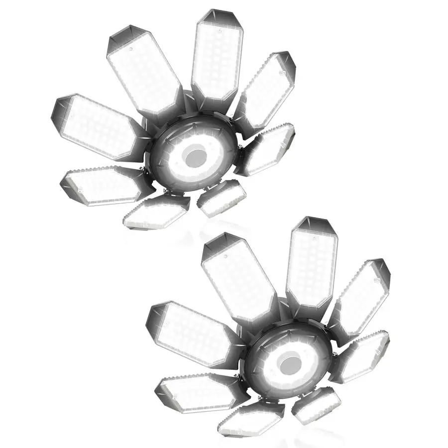 Светодиодные потолочные светильники для гаража, 2 шт., регулируемая панель 81, супер яркие, 28000 лм, деформируемая лампочка для подвала, винт E26
Светодиодные потолочные светильники для гаража, 2 шт., регулируемая панель 81, супер яркие, 28000 лм, деформируемая лампочка для подвала, винт E26