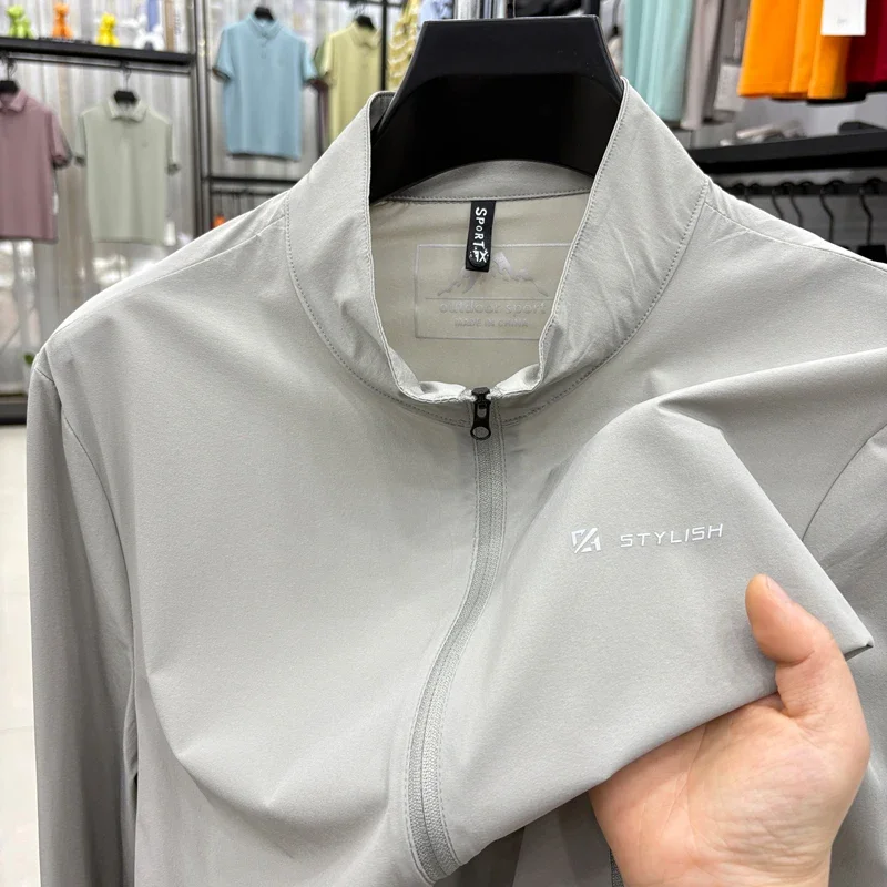 Men's Summer Jacket Stand-up Collar Sun Protection Suit Multi-pocket Design Thin Skin Clothes Outdoor Quick-drying Clothes
Men's Summer Jacket Stand-up Collar Sun Protection Suit Multi-pocket Design Thin Skin Clothes Outdoor Quick-drying Clothes