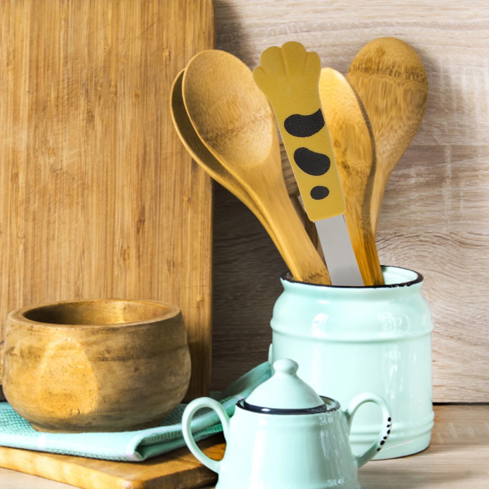 Cat Paw Kitchen Food Tongs Stainless Steel Resin Heat Resistant Bbq Serving Clips Bread Pasta Cooking Tools Practical Food Tongs
Cat Paw Kitchen Food Tongs Stainless Steel Resin Heat Resistant Bbq Serving Clips Bread Pasta Cooking Tools Practical Food Tongs