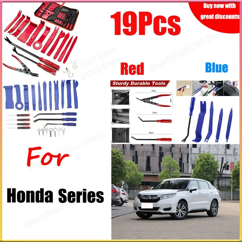 For Honda 19pcs Disassembly Tool Kit Panel Disassembly Tool Decorative Instrument Panel Disassembly Tool Drilling Repair Tool
For Honda 19pcs Disassembly Tool Kit Panel Disassembly Tool Decorative Instrument Panel Disassembly Tool Drilling Repair Tool