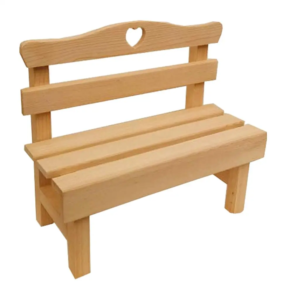 Small Wooden Chair Miniature Garden Bench for House Decoration Porch Figurine Home Ornament Landscape Accessory Mini
Small Wooden Chair Miniature Garden Bench for House Decoration Porch Figurine Home Ornament Landscape Accessory Mini