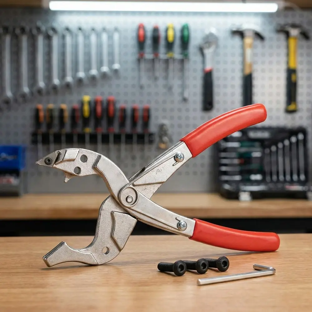 Anti-slip Car Door Lock Cylinder Pliers Alloy Steel Durable Car Lock Face Clamp Pliers Wear-resistant Red
Anti-slip Car Door Lock Cylinder Pliers Alloy Steel Durable Car Lock Face Clamp Pliers Wear-resistant Red