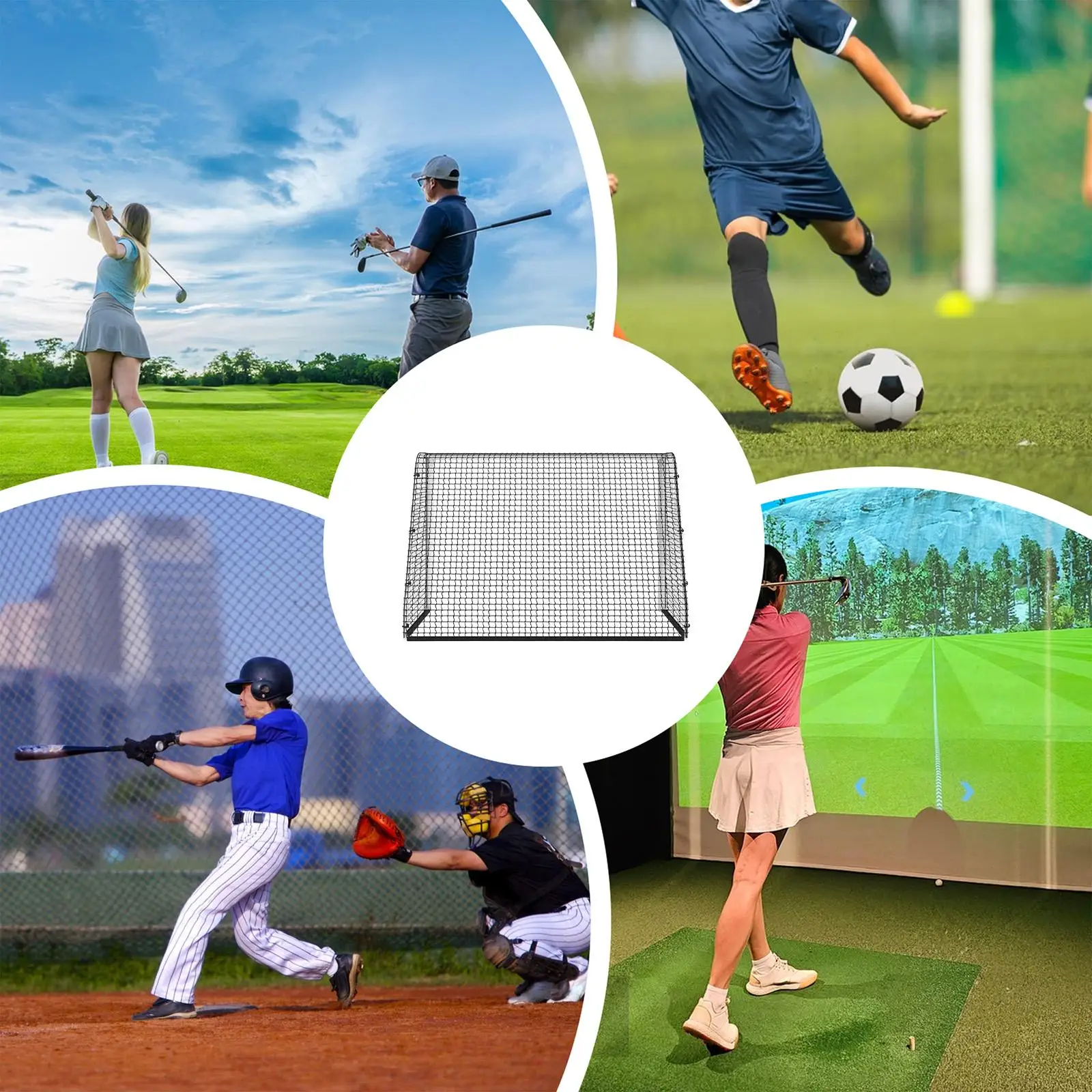 Golf Nets Heavy Duty Multi-Sports Practice Netting Backyard Golf Net For Baseball Softball Soccer Indoor Outdoor Patio Garden
Golf Nets Heavy Duty Multi-Sports Practice Netting Backyard Golf Net For Baseball Softball Soccer Indoor Outdoor Patio Garden