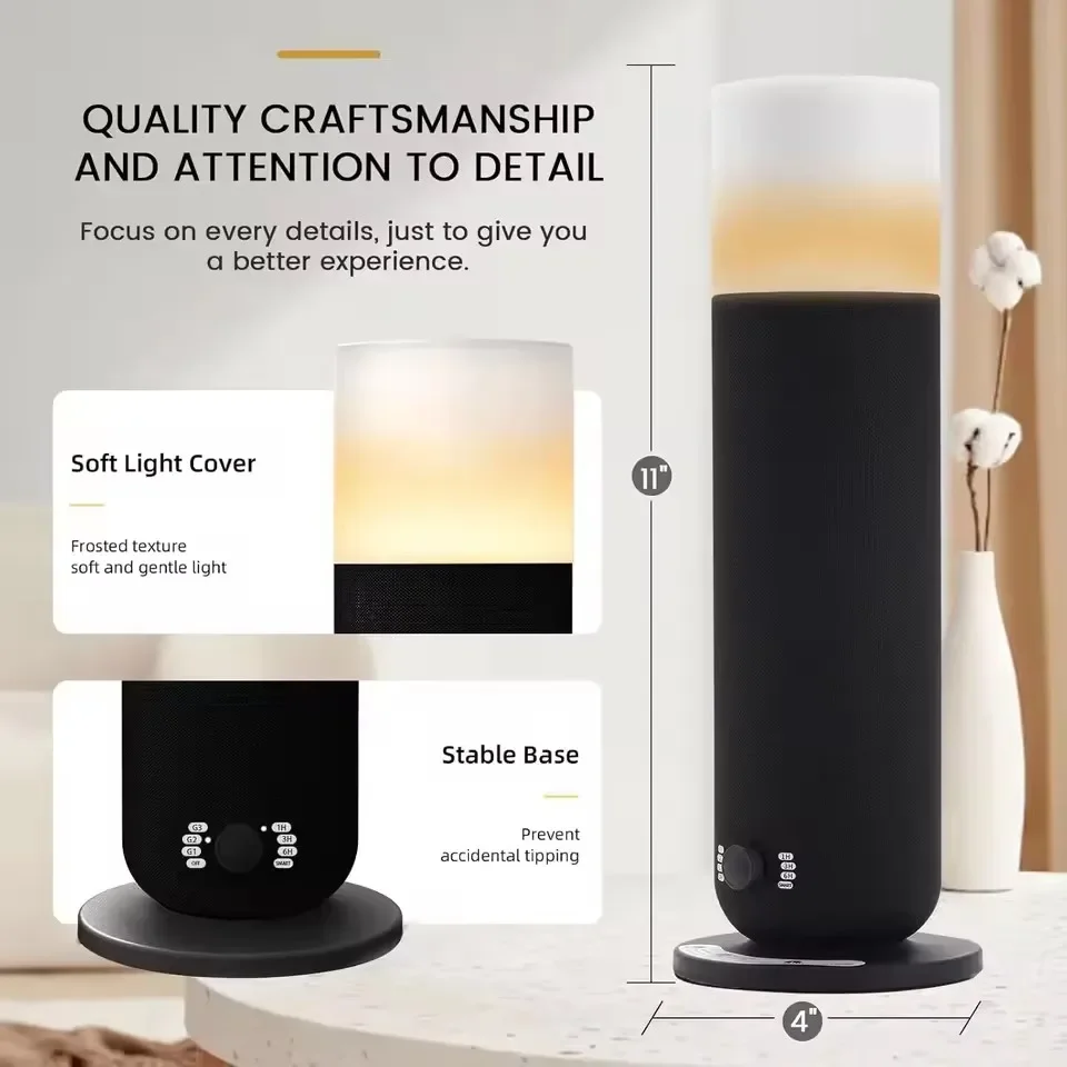 Smart Bluetooth Control Aroma Essential Oil Diffuser Machine Electric Fragrance Diffuser Air Freshener 120ML for Home Room Hotel
Smart Bluetooth Control Aroma Essential Oil Diffuser Machine Electric Fragrance Diffuser Air Freshener 120ML for Home Room Hotel