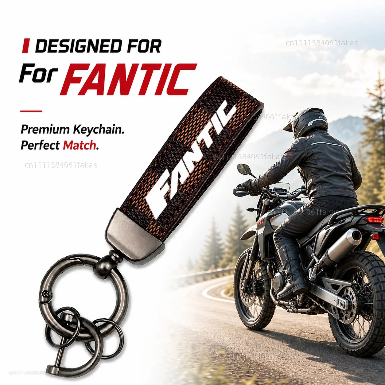 For FANTIC CABALLERO FLAT TRACK 125 250 500 RALLY/SCRAMBLER XE125/XEF250 Motorcycle Keychain Custom Logo
For FANTIC CABALLERO FLAT TRACK 125 250 500 RALLY/SCRAMBLER XE125/XEF250 Motorcycle Keychain Custom Logo
