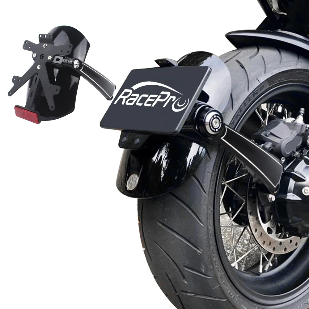 Racepro Bike Parts Motorcycle Rear Fender Bracket Mudguard With LED License Plate For BMW R1200 R NINE T 2014-2016
Racepro Bike Parts Motorcycle Rear Fender Bracket Mudguard With LED License Plate For BMW R1200 R NINE T 2014-2016