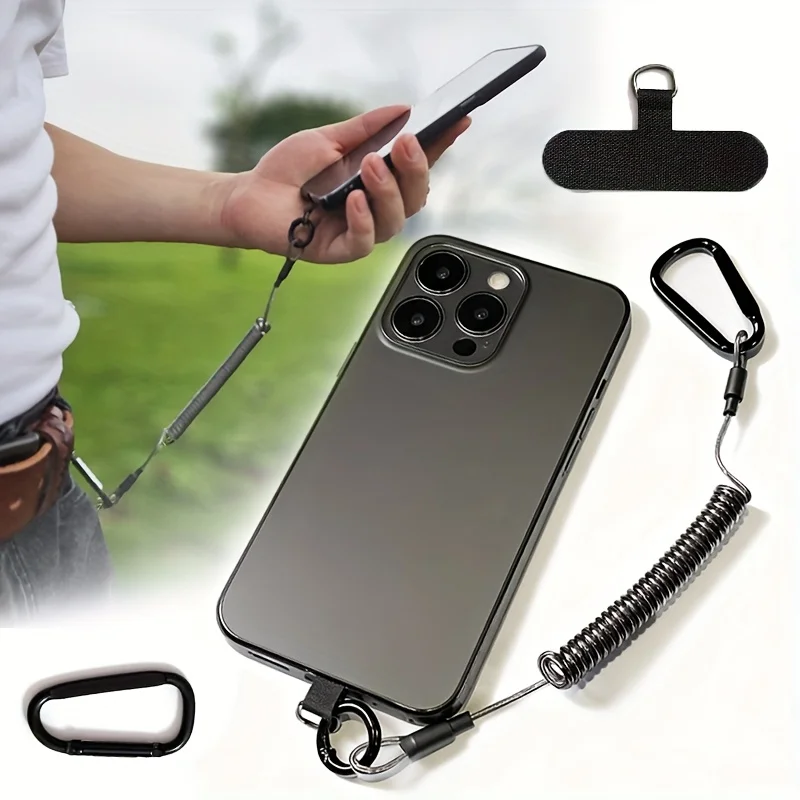 Adjustable Anti-Fall Phone Neck Strap with Steel Cable, Universal Anti-Loss Lanyard for iPhone Android & Outdoor Activities
Adjustable Anti-Fall Phone Neck Strap with Steel Cable, Universal Anti-Loss Lanyard for iPhone Android & Outdoor Activities