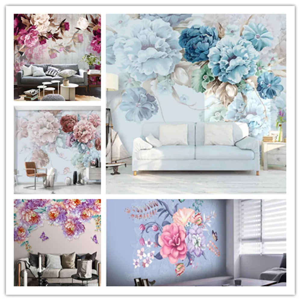 Papel de parede Custom Beibehang-wallpaper custom photo hand-painted peony flower mural for living room bedroom
Papel de parede Custom Beibehang-wallpaper custom photo hand-painted peony flower mural for living room bedroom