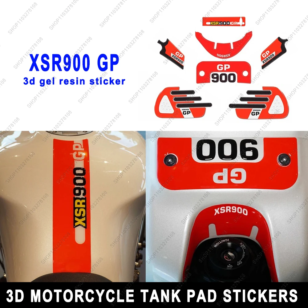 3D gel Resin Stickers kit For Yamaha XSR900 GP XSR 900 2025 Motorcycle Fuel tank pad Protection Sticker waterproof
3D gel Resin Stickers kit For Yamaha XSR900 GP XSR 900 2025 Motorcycle Fuel tank pad Protection Sticker waterproof