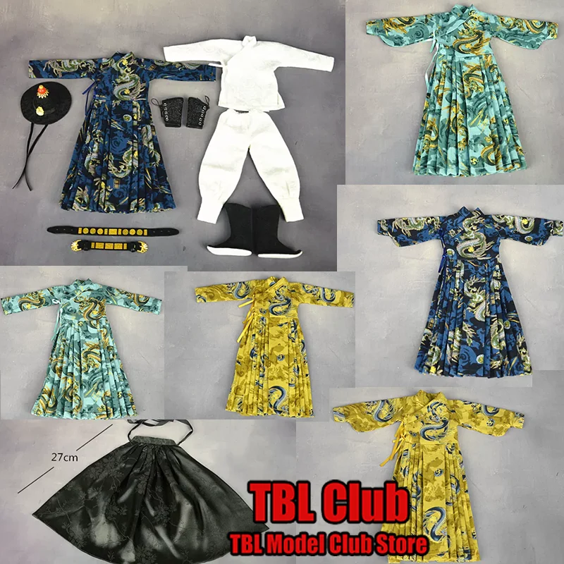 1/6 Scale Ming-dynasty Imperial Guards Flying Fish Garment Python Motifs Male Clothes For 12-inch Action Figure Soldier
1/6 Scale Ming-dynasty Imperial Guards Flying Fish Garment Python Motifs Male Clothes For 12-inch Action Figure Soldier