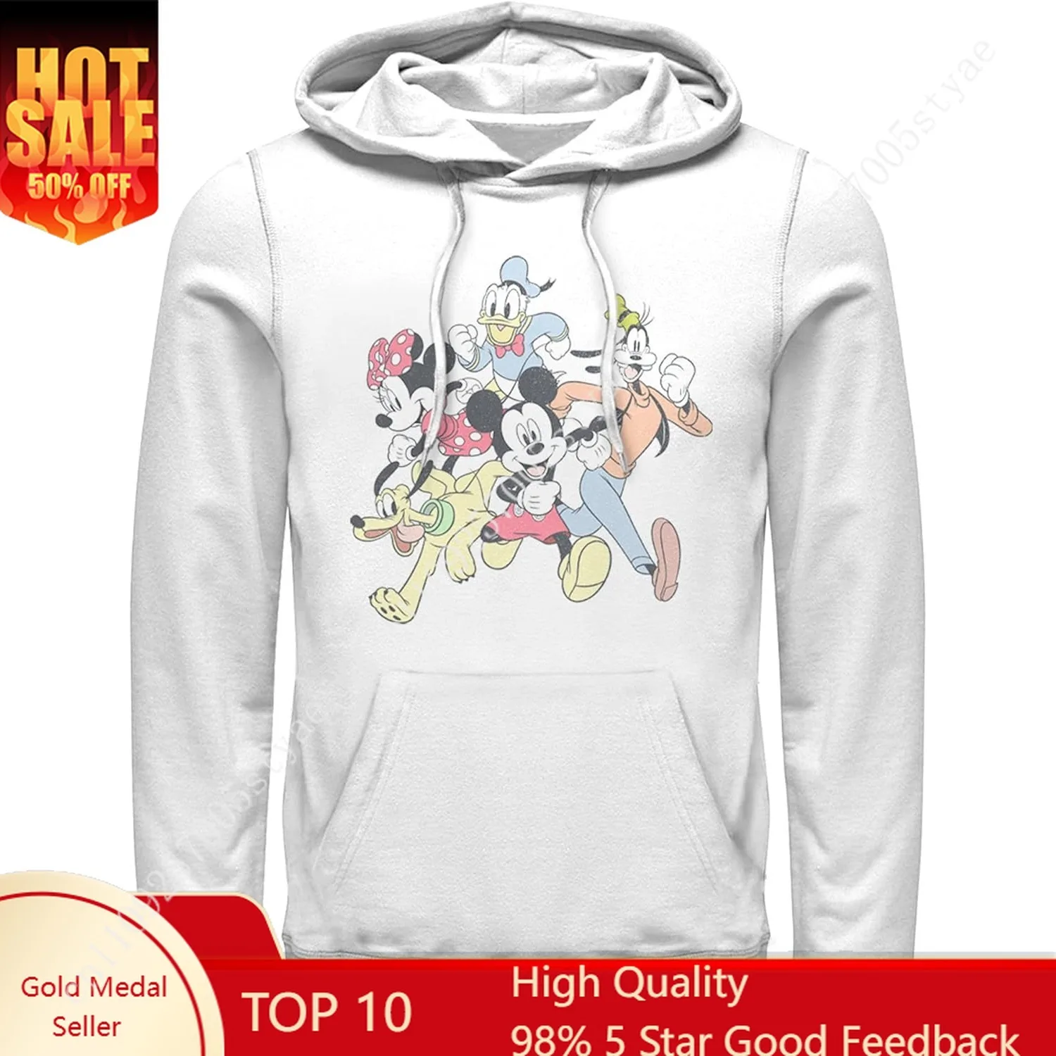 Disney mens Hooded sweatshirt
Disney mens Hooded sweatshirt