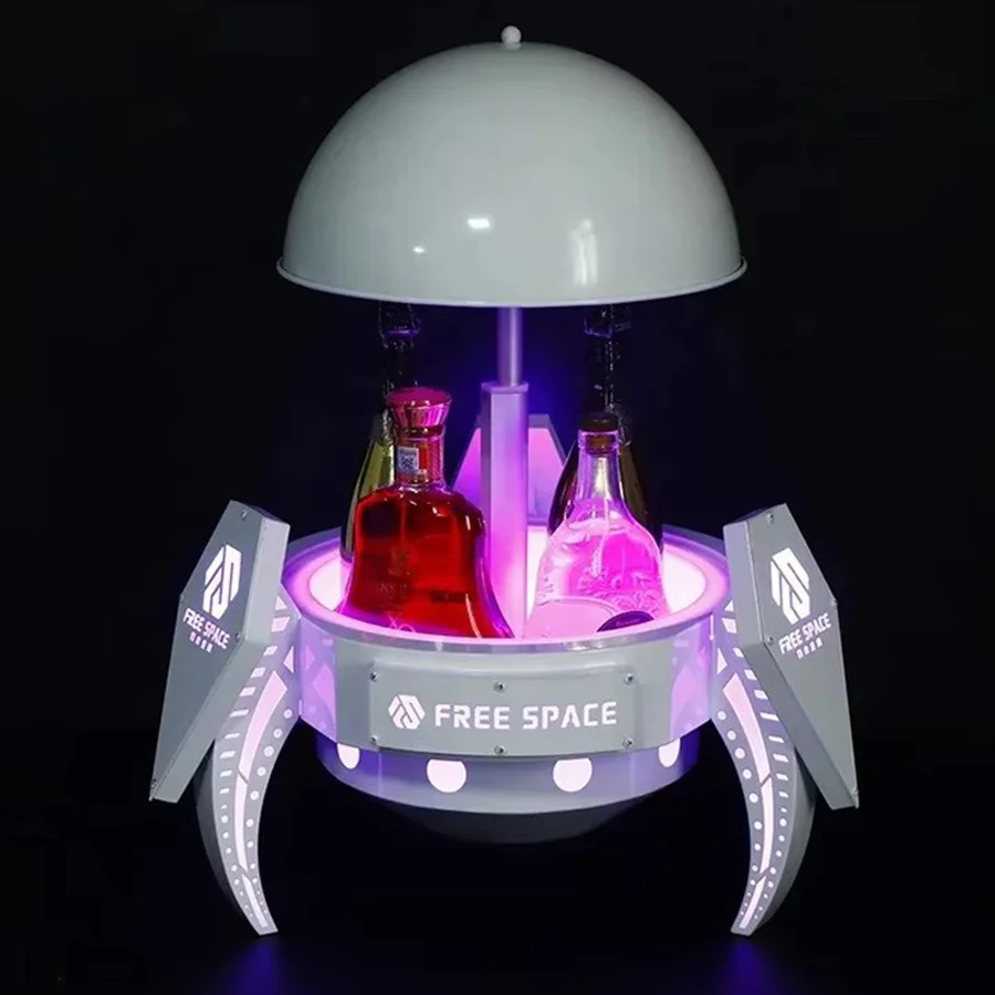 Custom Logo Airship LED Lifting Ball Liquor Wine Bottle Glorifier VIP Bottle Service Presenter for Bar Lounge Nightclub Decor
Custom Logo Airship LED Lifting Ball Liquor Wine Bottle Glorifier VIP Bottle Service Presenter for Bar Lounge Nightclub Decor