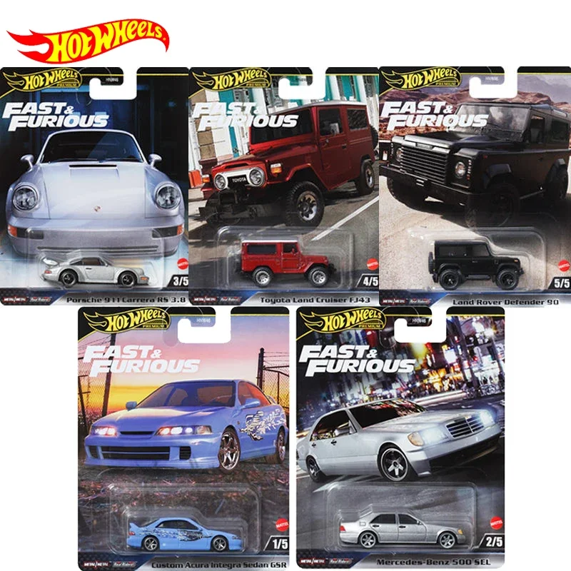 Genuine Hot Wheels Premium Car Furious & Furious Acura Integra Sedan Diecast Boys Toy Model Toyota Benz Porsche 911 Land Cruiser
Genuine Hot Wheels Premium Car Furious & Furious Acura Integra Sedan Diecast Boys Toy Model Toyota Benz Porsche 911 Land Cruiser
