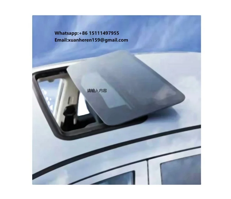 Wholesale Universal Aftermarket Car Automatic Sunroof Size 860X495MM Car Skylight Glass Car Factory Customization SC100
Wholesale Universal Aftermarket Car Automatic Sunroof Size 860X495MM Car Skylight Glass Car Factory Customization SC100