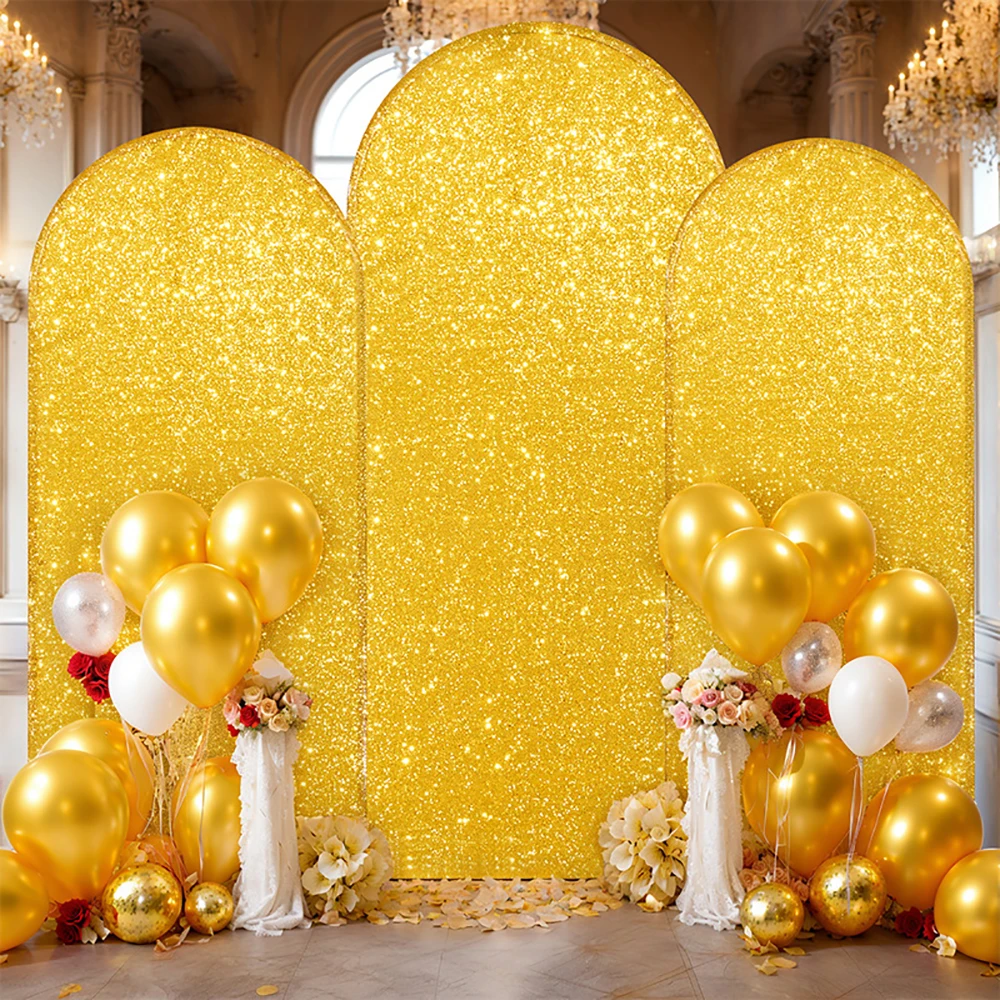 Runtowo 1pc Gold Sequin Arch Cover, Wedding Scene Props,Birthday Party Photography Background Cloth ,Wedding Arch Backdrop Cover
Runtowo 1pc Gold Sequin Arch Cover, Wedding Scene Props,Birthday Party Photography Background Cloth ,Wedding Arch Backdrop Cover