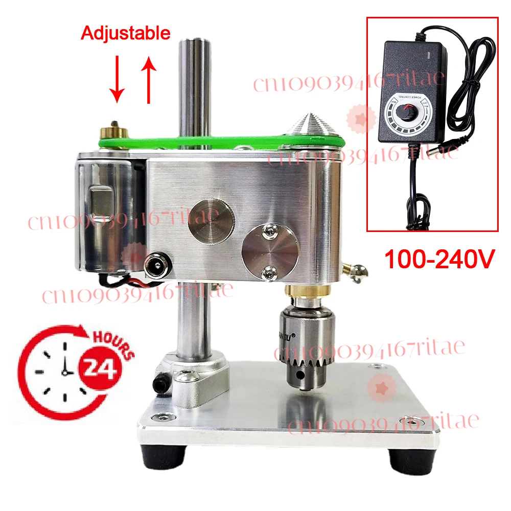 100-240V Mini Drilling Machine Mechanical Decorative Adjustable Pressure Precision Watch Bench Drill Model Crafts Series
100-240V Mini Drilling Machine Mechanical Decorative Adjustable Pressure Precision Watch Bench Drill Model Crafts Series