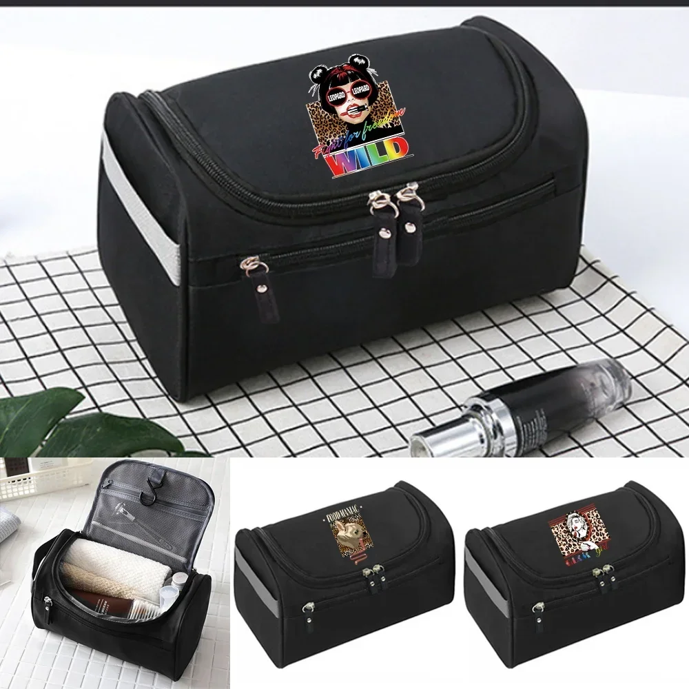 Women Makeup Bags Toiletries Bag Cosmetics Organizer Leopard Print Pattern Series Travel Hook Zipper Handbag New
Women Makeup Bags Toiletries Bag Cosmetics Organizer Leopard Print Pattern Series Travel Hook Zipper Handbag New