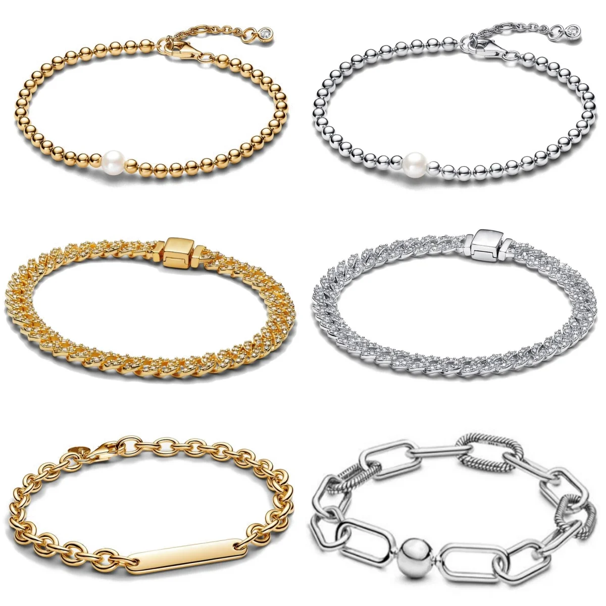 Hot Sale 925 Silver Miniso original 16-20CM Round Diamond Buckle Zircon Bracelet Fit for DIY Charming Birthday Jewelry Gifts
Hot Sale 925 Silver Miniso original 16-20CM Round Diamond Buckle Zircon Bracelet Fit for DIY Charming Birthday Jewelry Gifts