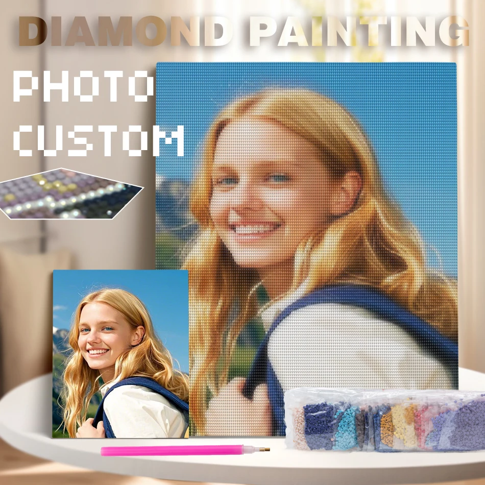 RUOPOTY Diamond Painting 5D DIY Diamond Art Painting Kit Customize Pet Portrait Picture Full Round/Square Diamond Handicrafts Wa
RUOPOTY Diamond Painting 5D DIY Diamond Art Painting Kit Customize Pet Portrait Picture Full Round/Square Diamond Handicrafts Wa
