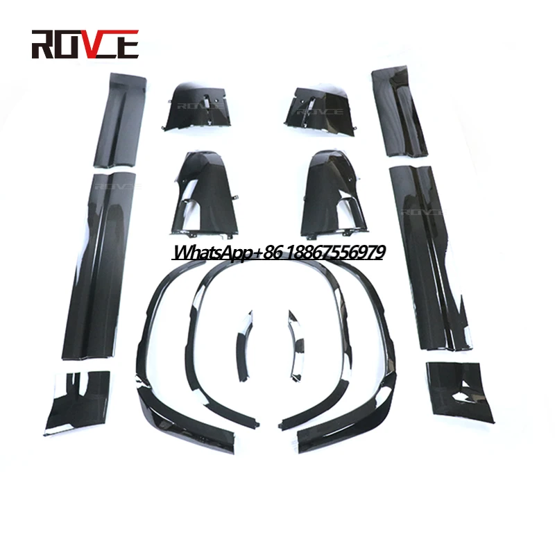 ROVCE High Quality Car Part Black Edition Kit Car Decoration Auto Accessories for Land Rover Defender L663
ROVCE High Quality Car Part Black Edition Kit Car Decoration Auto Accessories for Land Rover Defender L663