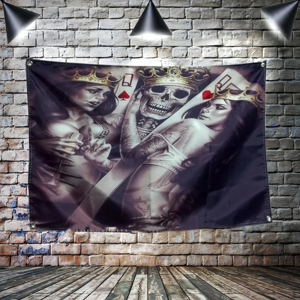 Tattoo Art Posters & Prints Wall Sticker Flag Banner Skull King Sexy lady Beauty and Art Home Decor Canvas Painting Hanging flag
Tattoo Art Posters & Prints Wall Sticker Flag Banner Skull King Sexy lady Beauty and Art Home Decor Canvas Painting Hanging flag
