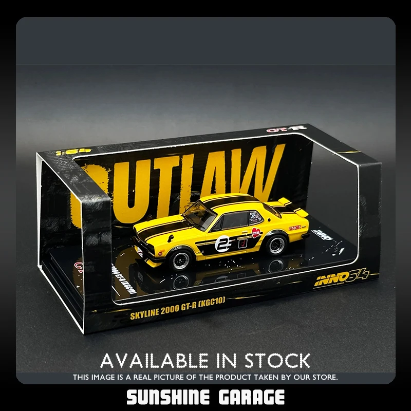 INNO In Stock 1:64 HAKOSUKA Skyline 2000 GTR KPGC10 Diecast Diorama Car Model Collection Miniature Toy
INNO In Stock 1:64 HAKOSUKA Skyline 2000 GTR KPGC10 Diecast Diorama Car Model Collection Miniature Toy