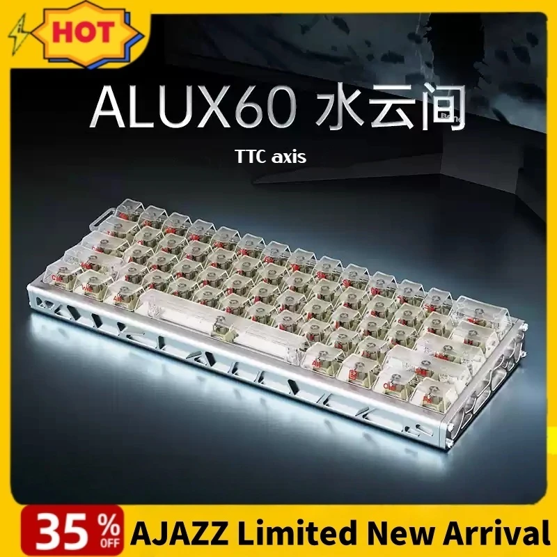 Ajazz Alux60 Magnetic Mechanical Keybaord Aluminum CNC 8000HZ 60% Hot Swap RGB Wired Esports Gaming Keyboard For Laptop Tablet
Ajazz Alux60 Magnetic Mechanical Keybaord Aluminum CNC 8000HZ 60% Hot Swap RGB Wired Esports Gaming Keyboard For Laptop Tablet
