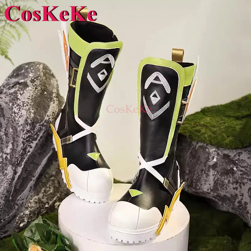 CosKeKe Kachina Shoes Cosplay Game Genshin Impact Fashion Universal Medium Boots Halloween Role Play Accessories 36-39 Size New
CosKeKe Kachina Shoes Cosplay Game Genshin Impact Fashion Universal Medium Boots Halloween Role Play Accessories 36-39 Size New