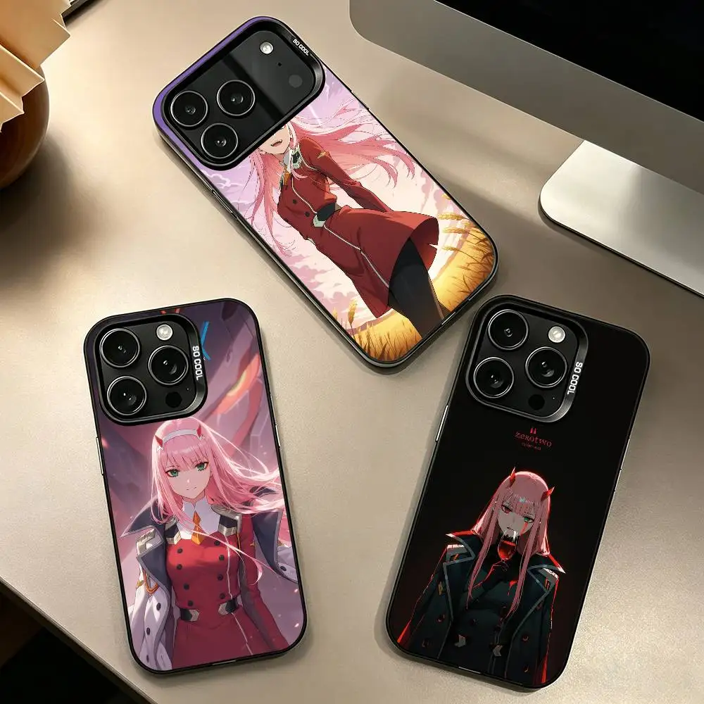 Anime Zero Two DARLING x F-FRANXX Phone Case For iPhone17,16,15,14,13,12,11Plus,Pro Max,XS,Colorful Silver Phonecase Funda Cover
Anime Zero Two DARLING x F-FRANXX Phone Case For iPhone17,16,15,14,13,12,11Plus,Pro Max,XS,Colorful Silver Phonecase Funda Cover