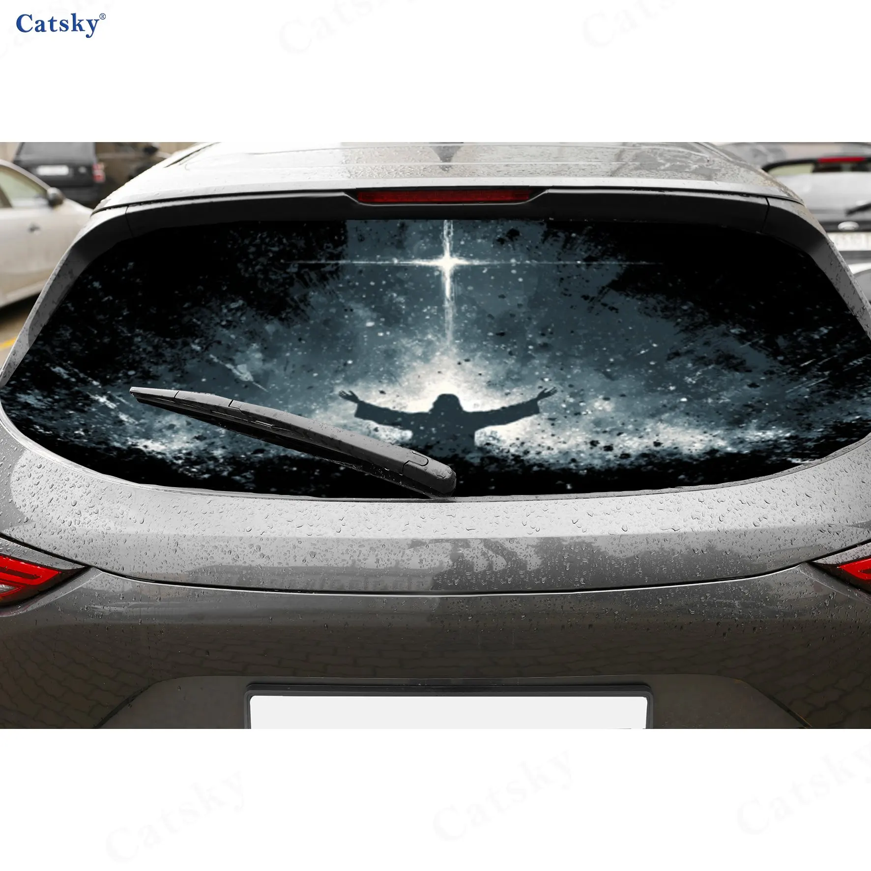 Faith Light Jesus PVC Perforated Car Vinyl Wraps, Durable Car Rear Windshield Sticker, Waterproof Car Rear Window Decal
Faith Light Jesus PVC Perforated Car Vinyl Wraps, Durable Car Rear Windshield Sticker, Waterproof Car Rear Window Decal