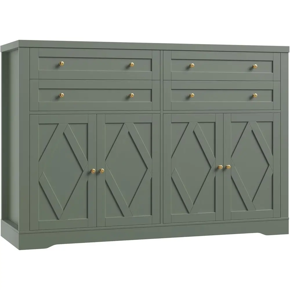 55 Coffee Bar with 4 Drawers, 40 Tall Buffet Cabinet, Kitchen Storage, Sideboard Buffet, Adjustable Shelves, Green Living Room F
55 Coffee Bar with 4 Drawers, 40 Tall Buffet Cabinet, Kitchen Storage, Sideboard Buffet, Adjustable Shelves, Green Living Room F
