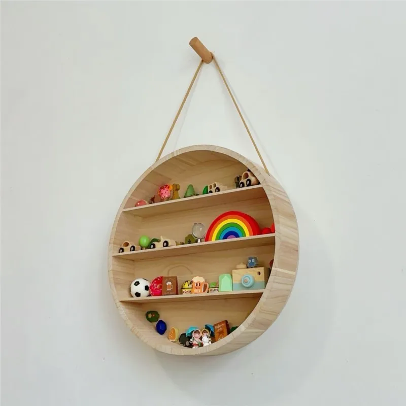 Circular Wall Mounted Shelve For Children Wooden Nordic Multi-layer Wall Mounted Shelves Bedrooms Living Room Storage Rack ZI636
Circular Wall Mounted Shelve For Children Wooden Nordic Multi-layer Wall Mounted Shelves Bedrooms Living Room Storage Rack ZI636