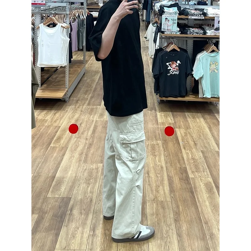 Cleanfit Khaki Pleated Workwear Pants Men Summer American Vibe Casual Pants Handsome Big Pocket Loose Fit Youthful Style
Cleanfit Khaki Pleated Workwear Pants Men Summer American Vibe Casual Pants Handsome Big Pocket Loose Fit Youthful Style