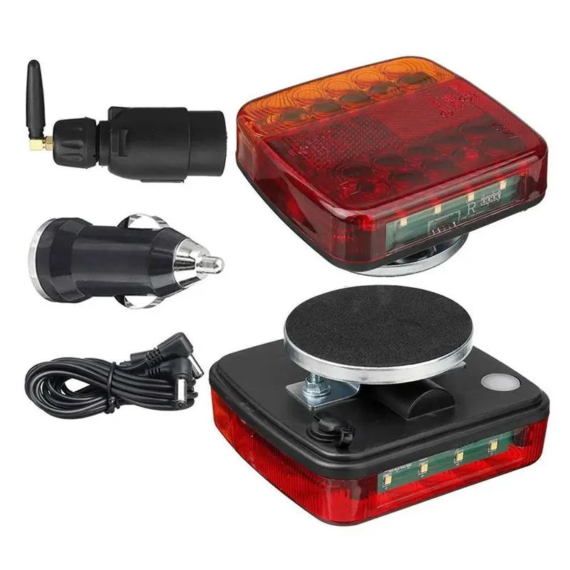 A19Q-Rechargeable Wireless Magnetic Trailer Tail Light Waterproof Rear Signal Brake Lamp
A19Q-Rechargeable Wireless Magnetic Trailer Tail Light Waterproof Rear Signal Brake Lamp