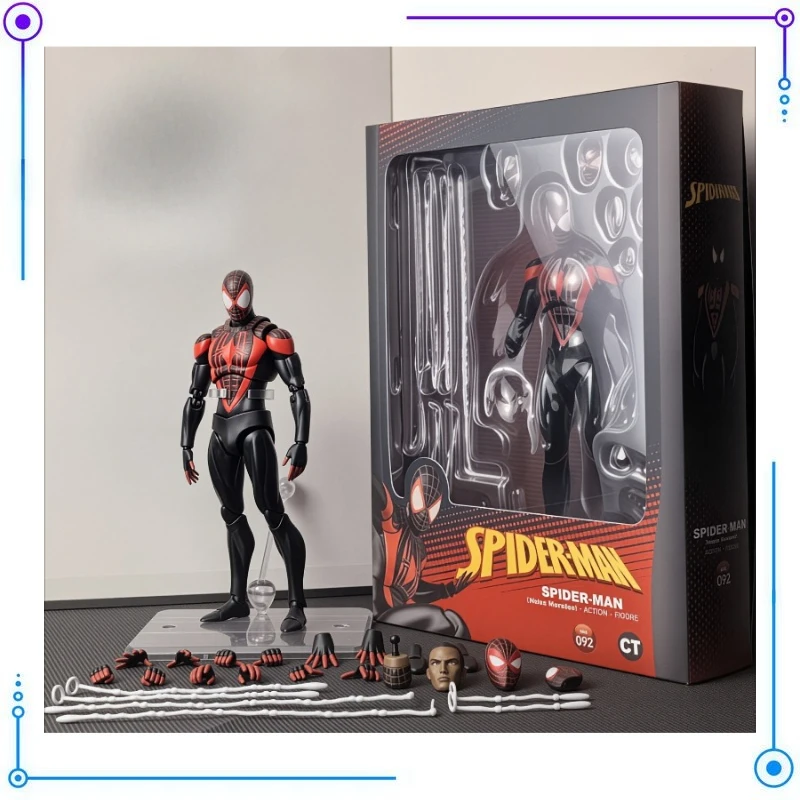In Stock Anime Spider-Man Shf Figuarts Ultimate Miles Spider-Man Comic Version Little Black Spider Morales PVC Model Toy Figure
In Stock Anime Spider-Man Shf Figuarts Ultimate Miles Spider-Man Comic Version Little Black Spider Morales PVC Model Toy Figure