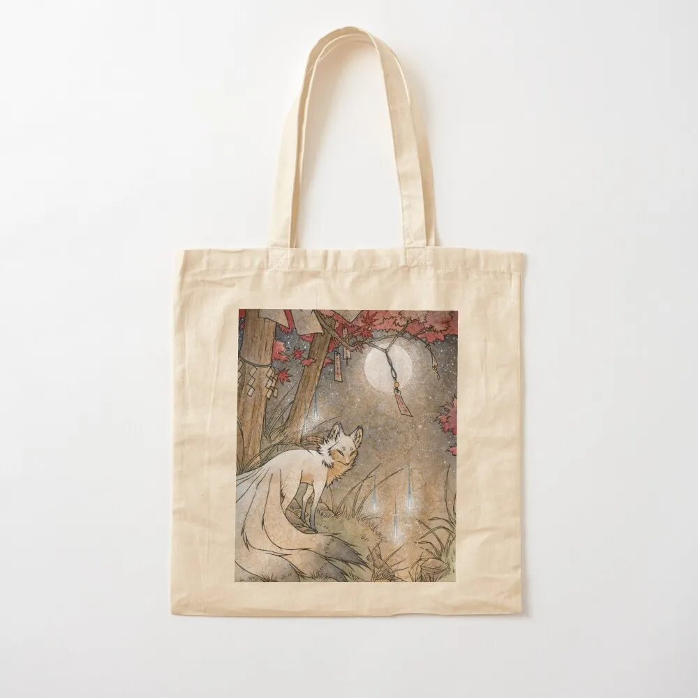 Fox and Wisps Under the Moon and Maple Leaves Tote Bag eco bag folding shopper bag women canvas Canvas Tote
Fox and Wisps Under the Moon and Maple Leaves Tote Bag eco bag folding shopper bag women canvas Canvas Tote