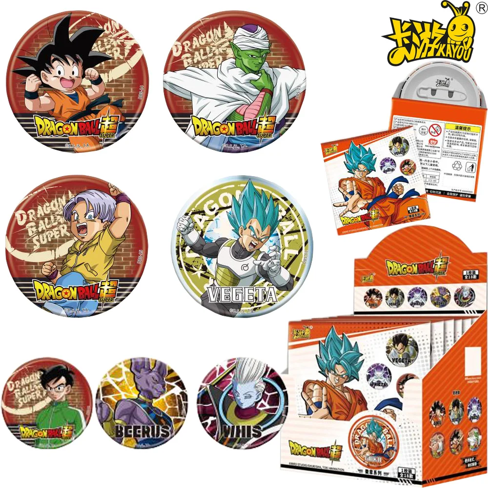 Original Kayou TOEI ANIMATION Dragon Ball Anime Series Periphery Large Badge Backpack Decoration Fans Souvenir Gifts Hot Sales
Original Kayou TOEI ANIMATION Dragon Ball Anime Series Periphery Large Badge Backpack Decoration Fans Souvenir Gifts Hot Sales