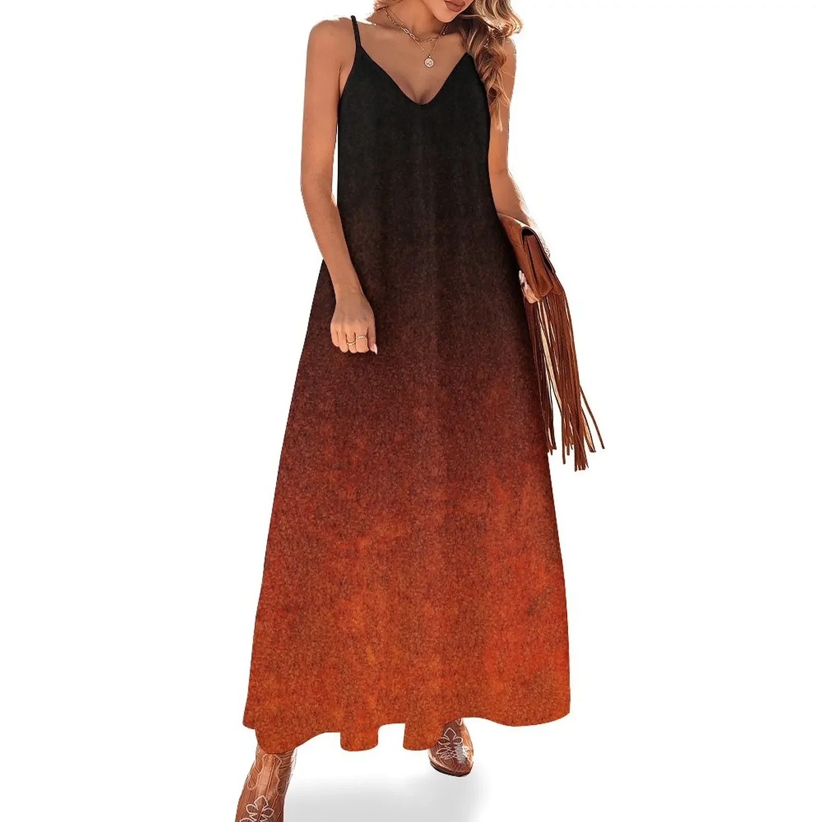 Orange & Black Glitter Gradient Sleeveless Dress summer dress for women 2025 summer dress womens 2025
Orange & Black Glitter Gradient Sleeveless Dress summer dress for women 2025 summer dress womens 2025