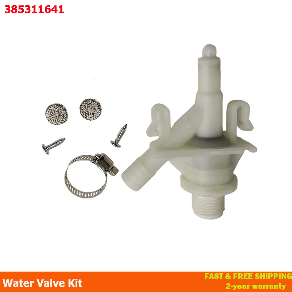 Durable Plastic Water Valve Kit 385311641 for 300 310 320 series - for Sealand marine toilet replacement
Durable Plastic Water Valve Kit 385311641 for 300 310 320 series - for Sealand marine toilet replacement