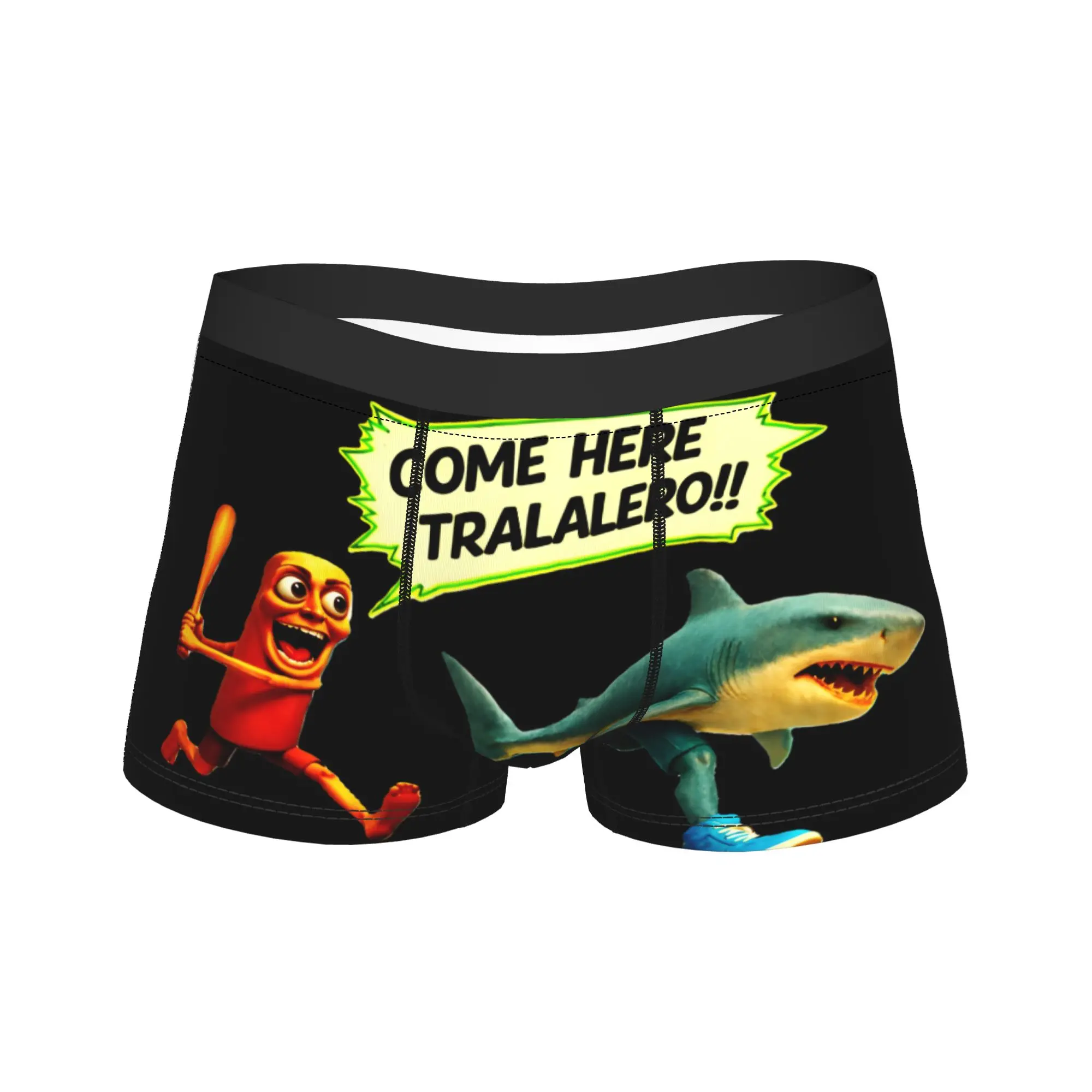 Tung Tung Tung Sahur chasing Tralalero Tralala Underwea Man Boxer Brief Soft Trend Boxer Shorts Hot Sale Plus Size Panties
Tung Tung Tung Sahur chasing Tralalero Tralala Underwea Man Boxer Brief Soft Trend Boxer Shorts Hot Sale Plus Size Panties