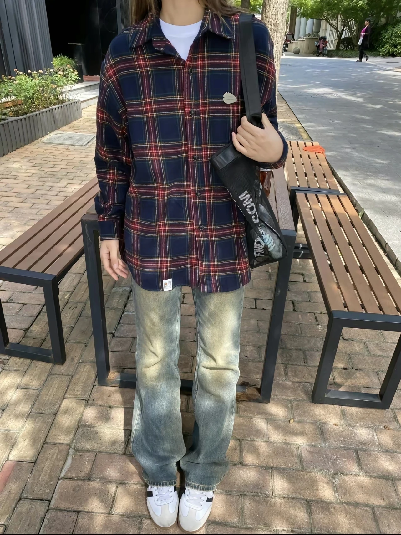 Retro American Red Plaid Shirt Jacket Loose Casual Unisex Spring Autumn Cleanfit Collar Long Sleeve Youth Wear Resistant
Retro American Red Plaid Shirt Jacket Loose Casual Unisex Spring Autumn Cleanfit Collar Long Sleeve Youth Wear Resistant