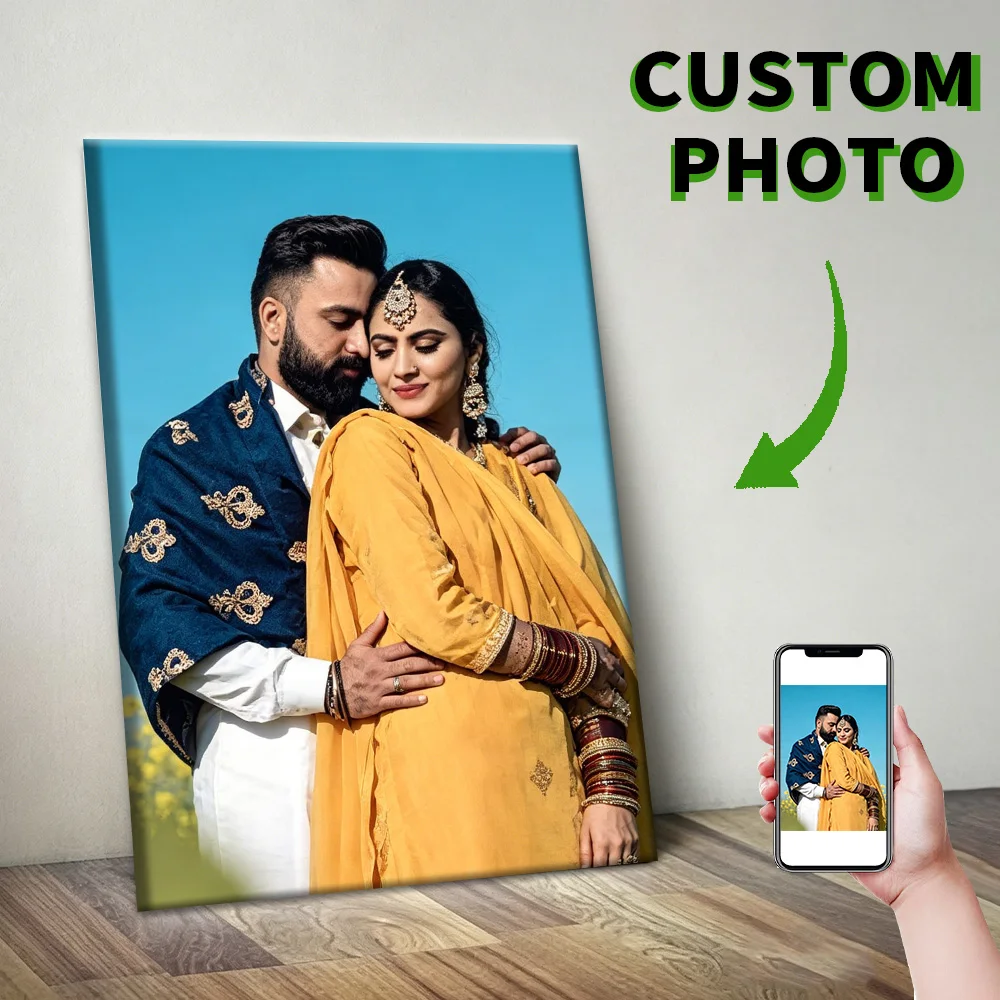 1 Pc Customized Photos on Canvas with DIY Wood Frame or frameless poster,Personalized Custom Photos for Your Lover,family,friend
1 Pc Customized Photos on Canvas with DIY Wood Frame or frameless poster,Personalized Custom Photos for Your Lover,family,friend